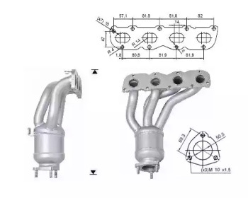 Катализатор (MAGNAFLOW: 68830)