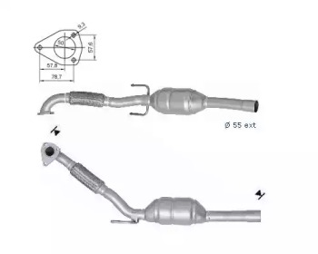 Катализатор (MAGNAFLOW: 68831D)