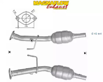 Катализатор (MAGNAFLOW: 69502)