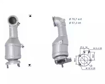 Катализатор (MAGNAFLOW: 69605D)