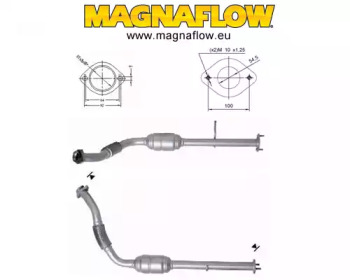 Катализатор (MAGNAFLOW: 69801D)