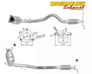 Катализатор (MAGNAFLOW: 70001)