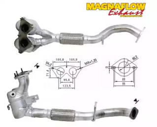 Катализатор (MAGNAFLOW: 70002)