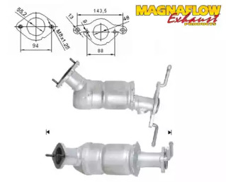 Катализатор (MAGNAFLOW: 70003)