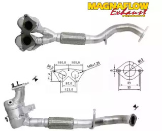 Катализатор (MAGNAFLOW: 70004)