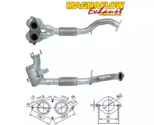 Катализатор (MAGNAFLOW: 70005)