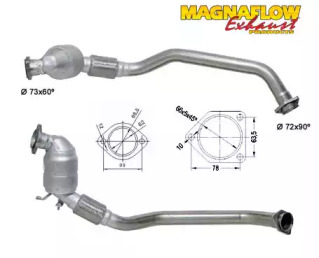 Катализатор (MAGNAFLOW: 70602D)