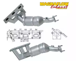 Катализатор (MAGNAFLOW: 70604)