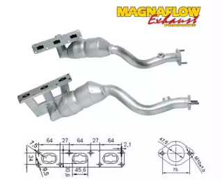 Катализатор (MAGNAFLOW: 70605)