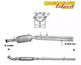 Катализатор (MAGNAFLOW: 70610D)