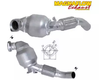 Катализатор (MAGNAFLOW: 70612D)