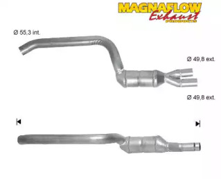 Катализатор (MAGNAFLOW: 70613D)