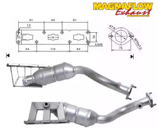 Катализатор (MAGNAFLOW: 70614)