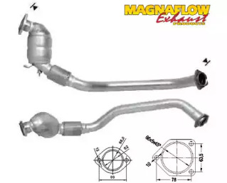 Катализатор (MAGNAFLOW: 70616D)