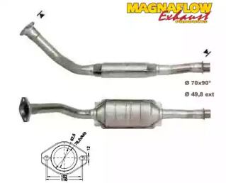 Катализатор (MAGNAFLOW: 70903D)