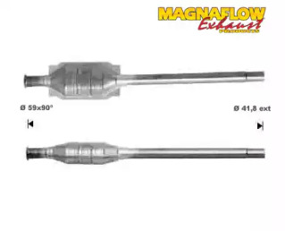 Катализатор (MAGNAFLOW: 70907D)