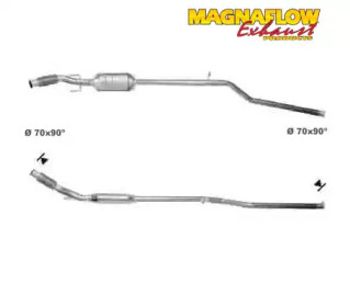 Катализатор (MAGNAFLOW: 70909D)