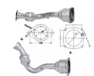 Катализатор (MAGNAFLOW: 70919D)