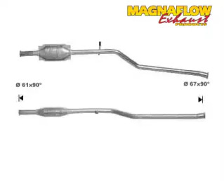 Катализатор (MAGNAFLOW: 70924D)