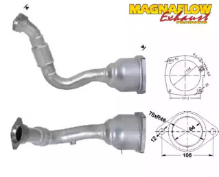 Катализатор (MAGNAFLOW: 70925D)