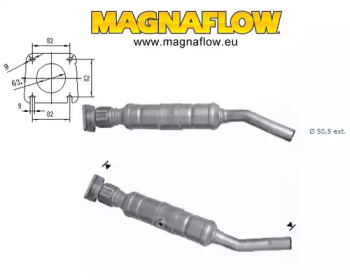 Катализатор (MAGNAFLOW: 71608)