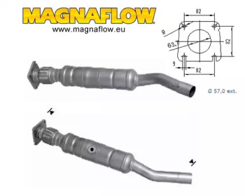 Катализатор (MAGNAFLOW: 71609)