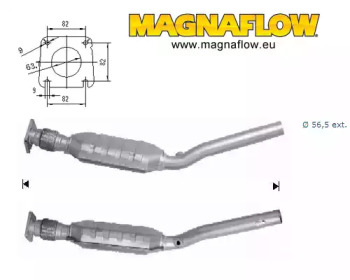 Катализатор (MAGNAFLOW: 71610)