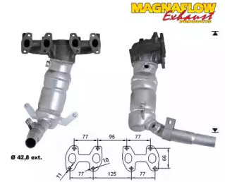 Катализатор (MAGNAFLOW: 71811)