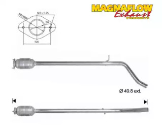 Катализатор (MAGNAFLOW: 71818D)