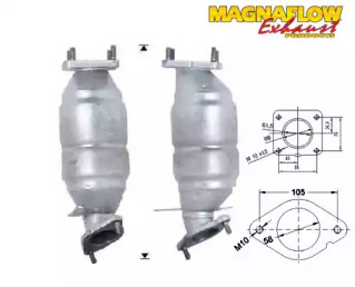 Катализатор (MAGNAFLOW: 72502D)