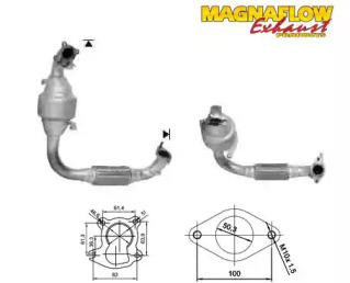 Катализатор (MAGNAFLOW: 72503D)