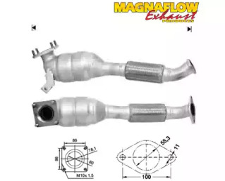 Катализатор (MAGNAFLOW: 72505D)