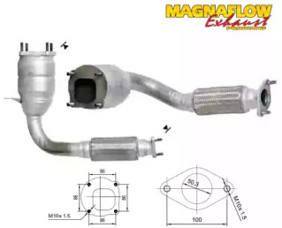 Катализатор (MAGNAFLOW: 72506D)