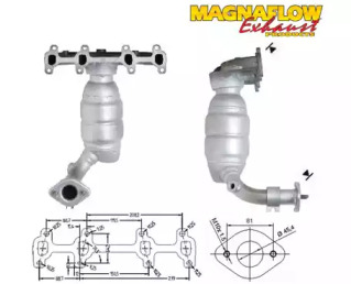 Катализатор (MAGNAFLOW: 72508)