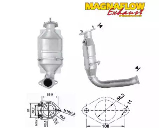 Катализатор (MAGNAFLOW: 72510)