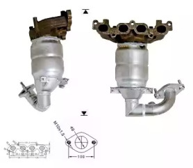 Катализатор (MAGNAFLOW: 72511)