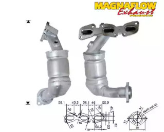 Катализатор (MAGNAFLOW: 72512)