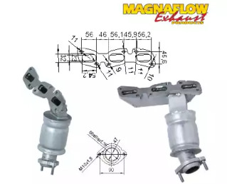 Катализатор (MAGNAFLOW: 72513)