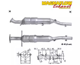 Катализатор (MAGNAFLOW: 72515)