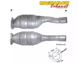 Катализатор (MAGNAFLOW: 72516D)