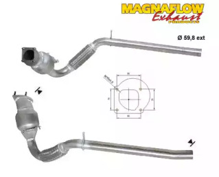 Катализатор (MAGNAFLOW: 72519D)