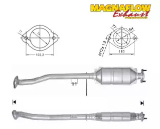 Катализатор (MAGNAFLOW: 72526D)