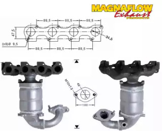 Катализатор (MAGNAFLOW: 72527)