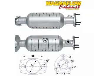 Катализатор (MAGNAFLOW: 73004)