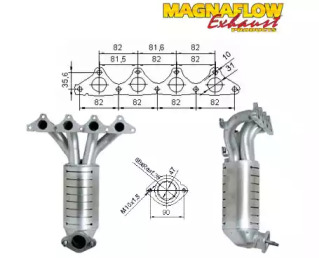 Катализатор (MAGNAFLOW: 73405)