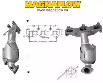 Катализатор (MAGNAFLOW: 73416)