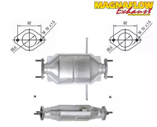 Катализатор (MAGNAFLOW: 74102D)