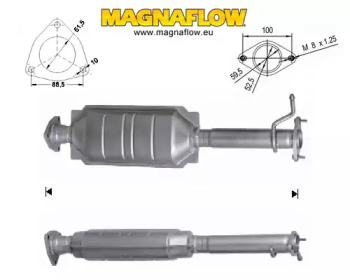 Катализатор (MAGNAFLOW: 74302D)