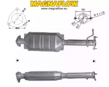 Катализатор (MAGNAFLOW: 74303D)