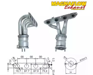 Катализатор (MAGNAFLOW: 74502)